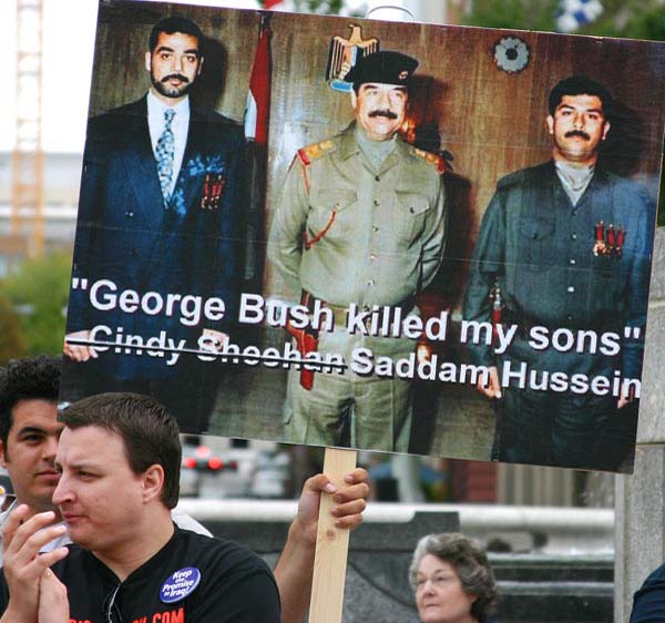 George Bush killed my sons